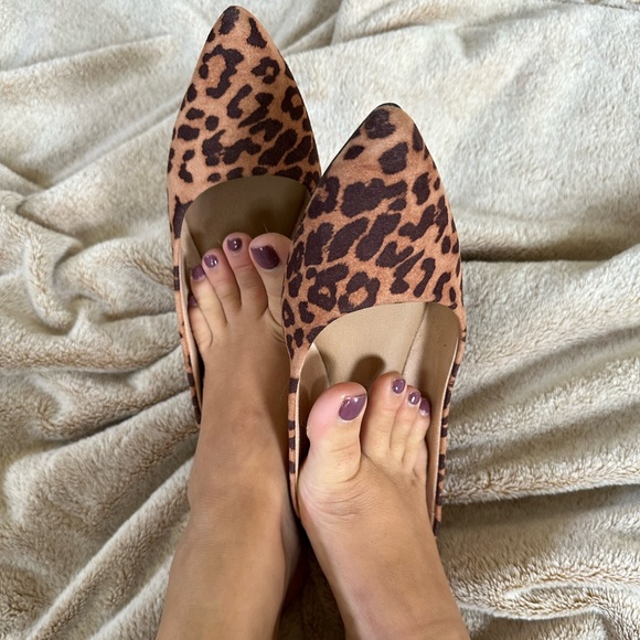 Animal print flats broken in 🥿👡🤩 - Picture 4 of 4